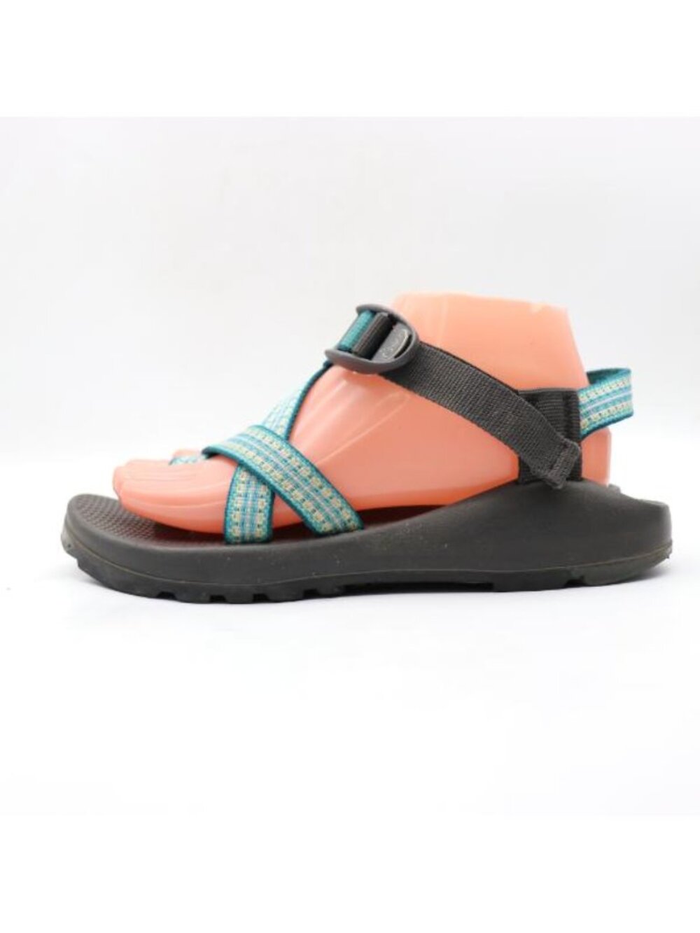Chaco Z/2 Strap Sandals Women's Size 9 Blue White Sandals Adjustable Straps - Picture 4 of 9